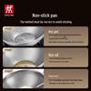 ZWILLING SILVER TI III Titanium Non-Stick Frying Pan with Steamer Set