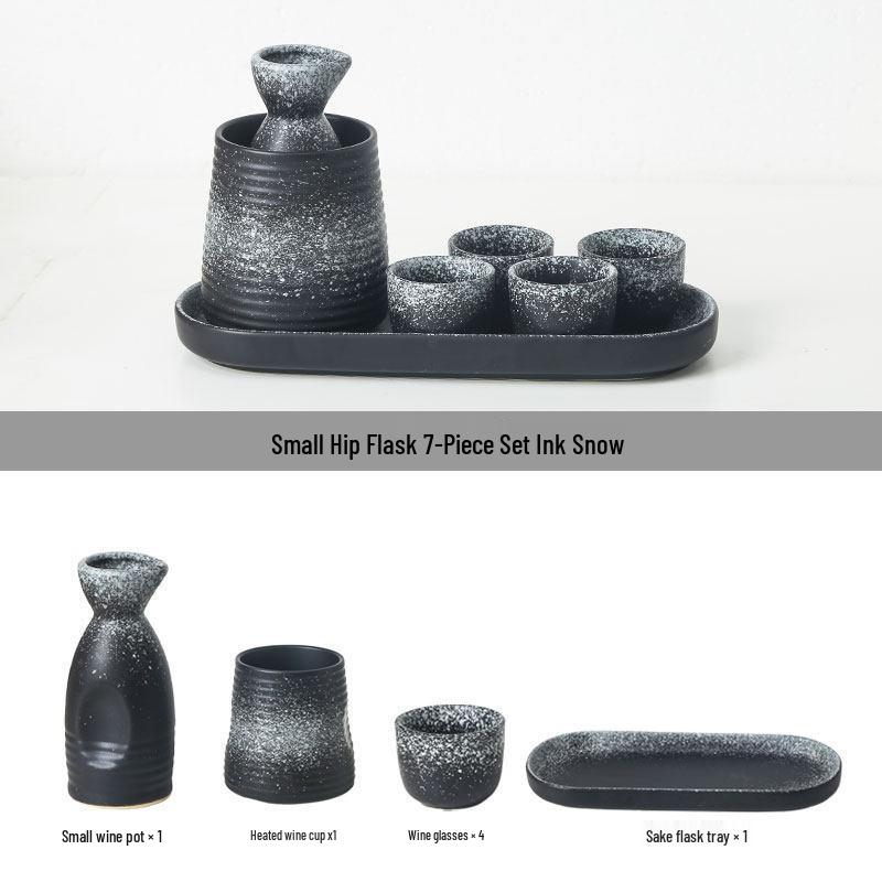 MODX Ceramic Sake Set with Warmer