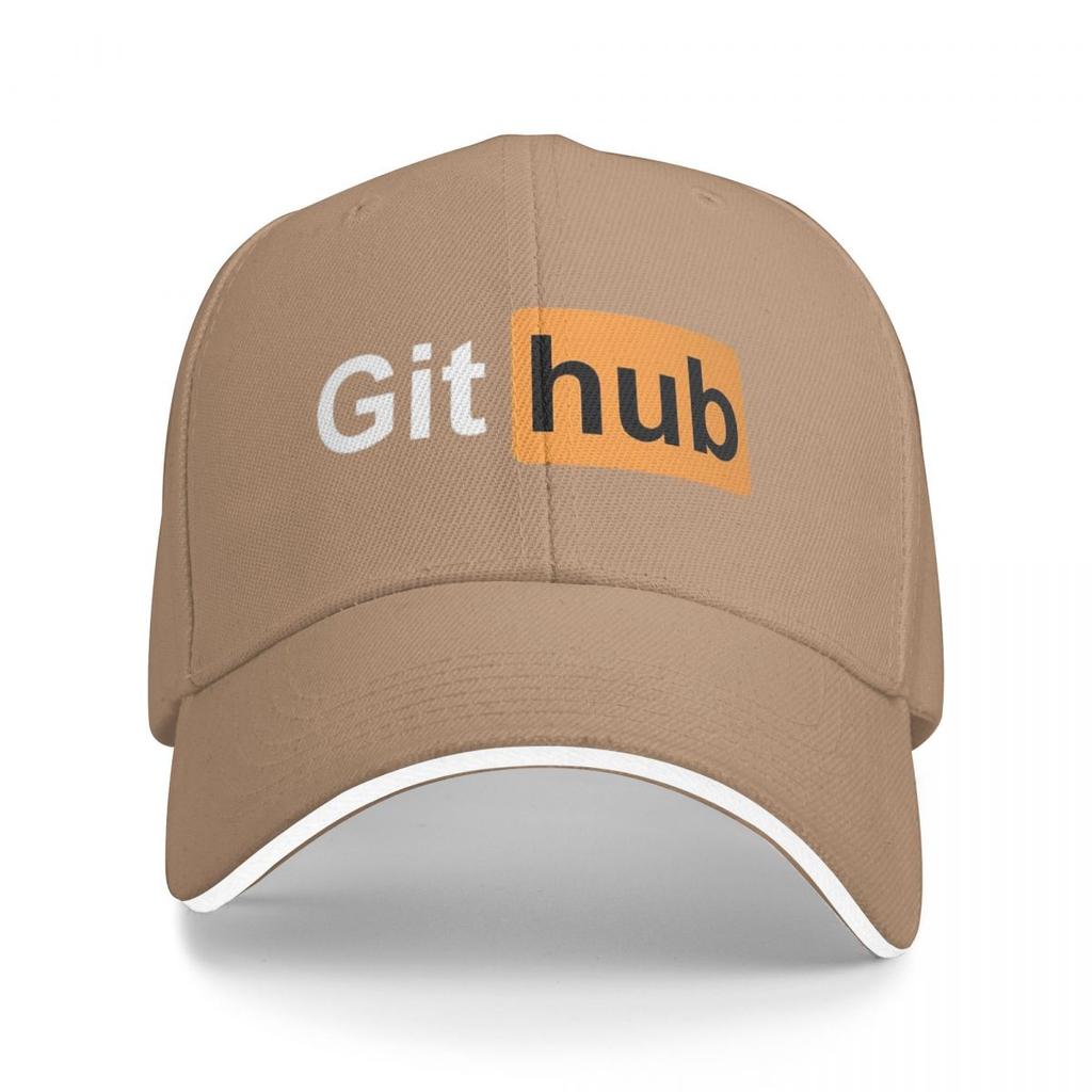 Unisex Baseball Hats GitHub Logo Outdoor Streetwear Summer Sports Baseball Caps Hip Hop Cap Casquette Hats