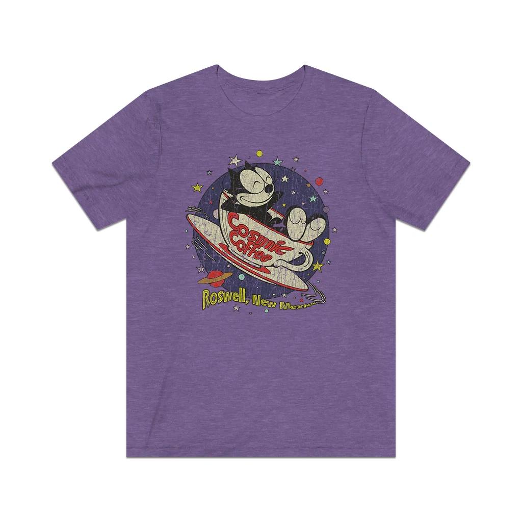 Cosmic Coffee 1981 Vintage Men s T shirt S