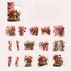 30 Sheet Beautiful Garden Themed Stickers Elegant Garden Scenes for Hand Account Decoration Scrapbook Collage