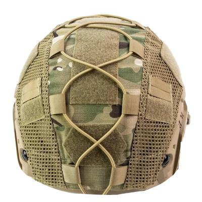 Cubierta Táctica para Casco Casco Rápido Cubierta de Casco Multi-Camuflaje para Casco de Airsoft Paintball CS Wargame Equipo Deportivo de Caza y Tiro