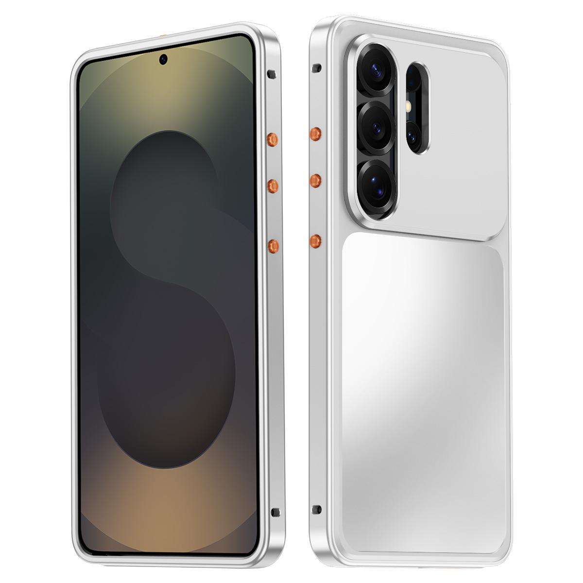 

For Samsung Galaxy S26 Ultra Cases ,Metal Frame Slim Compatible with MagSafe Shockproof Phone Case Metal PC&CASE&Galaxy S26 Ultra