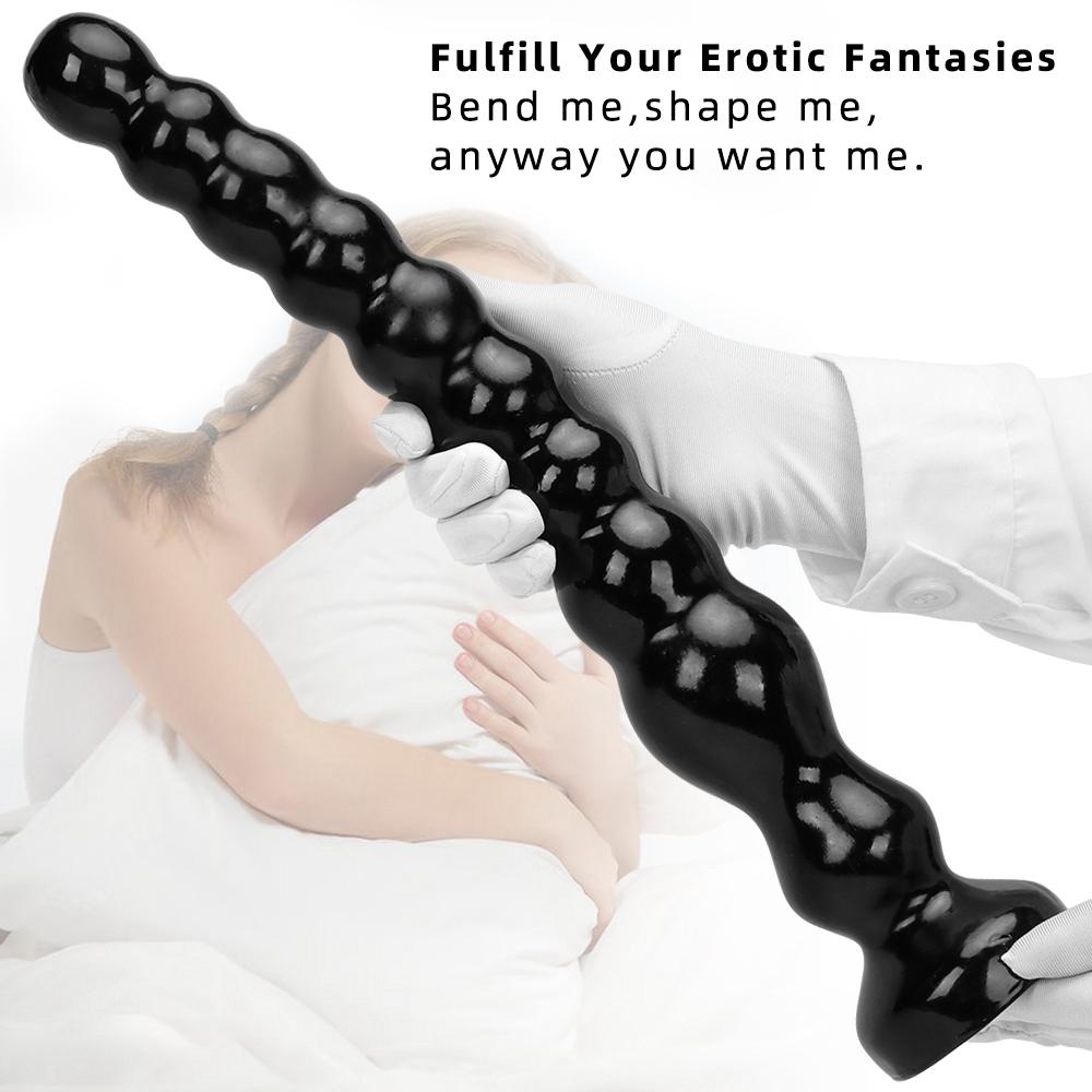 Dlhé análne guľôčky Veľký análny kolík Veľký análny kolík Erotické sexuálne hračky pre ženy Muži Gay dilatátor na prostatu Masážny prístroj pre dospelých Produkty