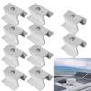 Light Weight Silver Aluminum Alloy Solar Middle Clamp Aluminum Alloy High Quality PV For Height 3.5MM Solar Middle Clamp