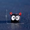 Mini Fairy Garden Luminous Coal Elf Halloween Decoration Miniature Figurines Ghost Mummy Pumpkin Micro Landscape Desk Decor