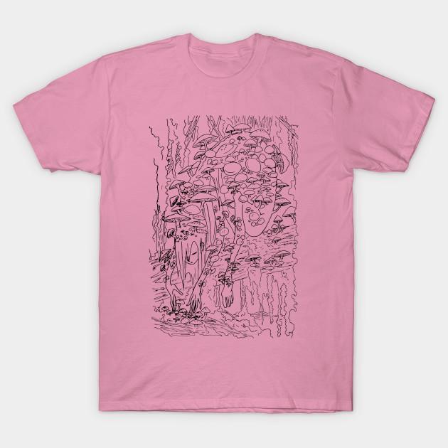 T Shirt Women Inktober Day 1 Poisonous Harajuku Print Kawaii Tshirt Summer Short Sleeve Female T-Shirt Top Tee