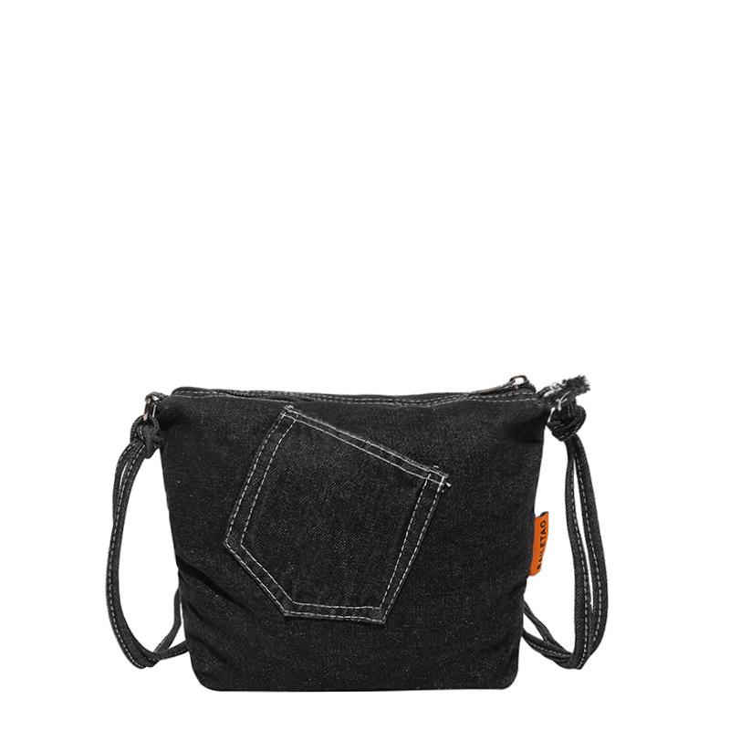Denim-Umhängetasche, Mini-Tasche, Schultertasche für Damen