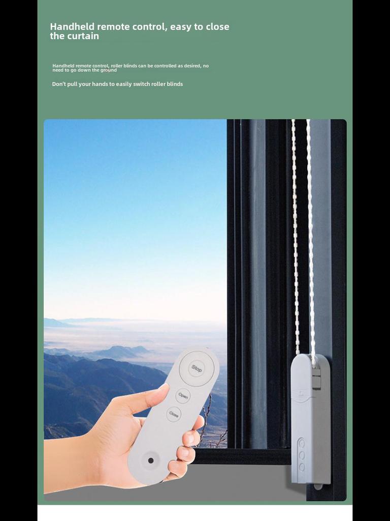 Motor inteligent pentru rulouri Tuya cu telecomandă controlată vocal pentru jaluzele electrice