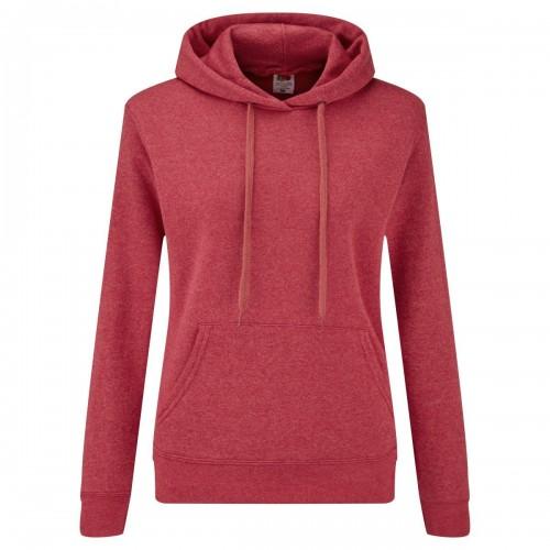 Fruit Of The Loom Ladies Lady Fit Hooded Sweatshirt / Hoodie