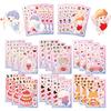 8 Cartoon Valentine's Day Face Swap Collage Can DIY Hand Account Mobile Phone Case Laptop Decoration Can Be Waterproof Stickers