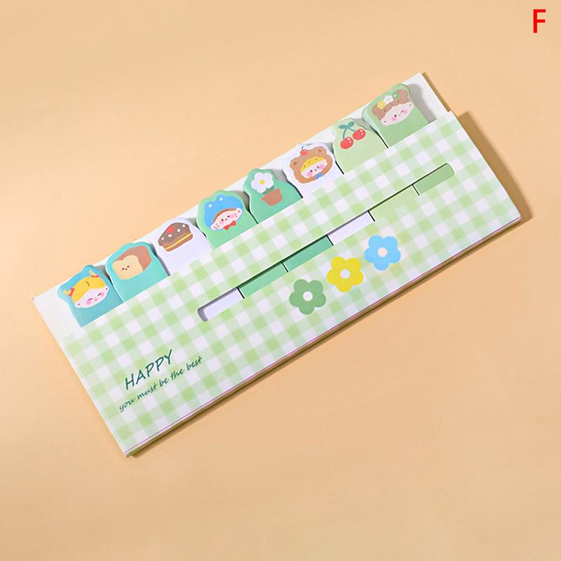 120 Sheets Kawaii Animal Sticky Note Classified Index Sticker Label Bookmark