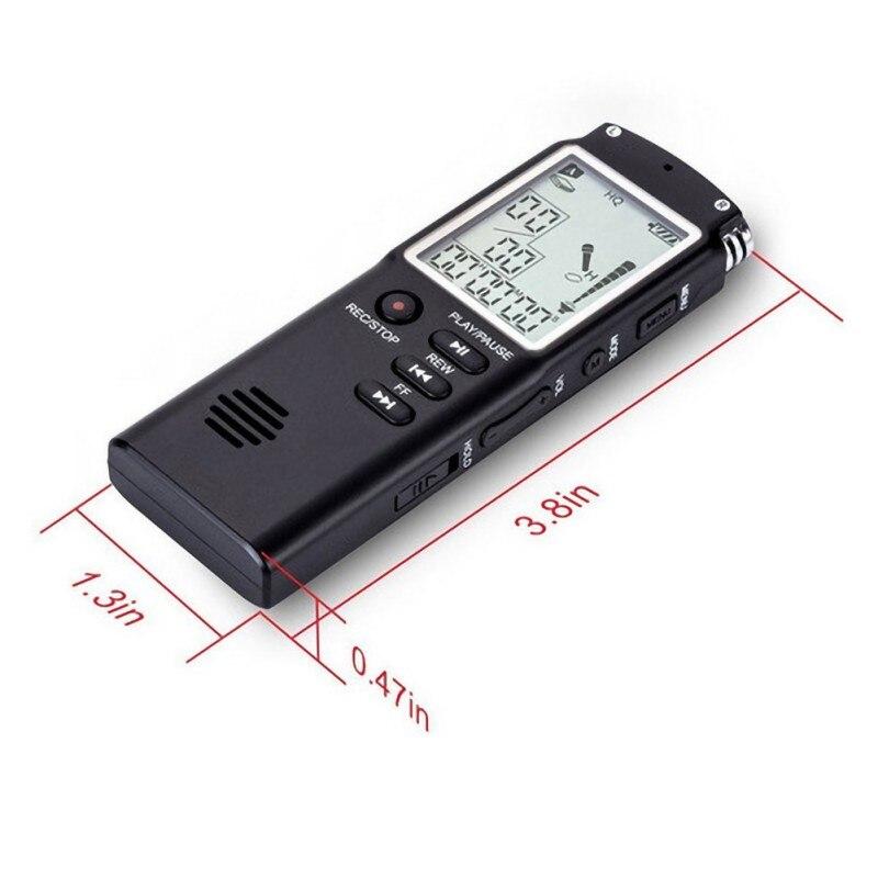 32G Digital Audio Voice Recorder Pen Mini Lossless Color Display Activated Sound Dictaphone Mp3 Player Recording Noise Reduction