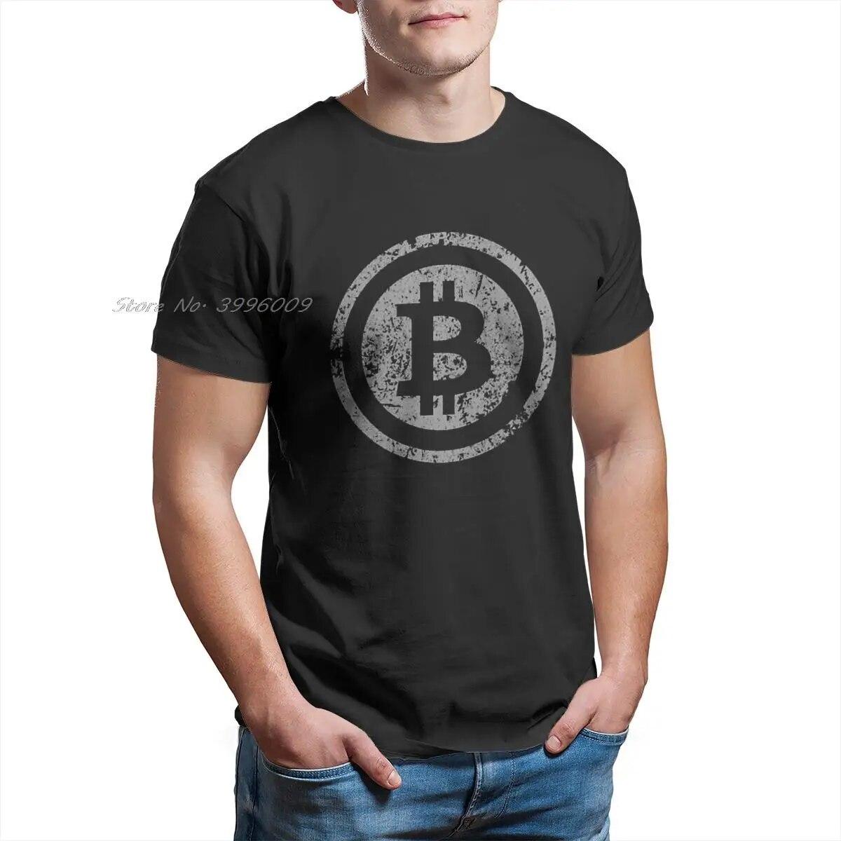 

Bitcoin Sign Art Сатоши Накамото предлагает футболку унисекс Homme с графическим принтом, крутой дизайн, хлопковая футболка в стиле Харадзюку