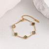 9mm Four-leaf Clover Bracelet A Luxurious and Sophisticated Women's Jewelry That Won't Fade