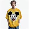 Disney Herren Mickey Maus Print T-Shirt Sommer Junge Street Fashion Lässig Sport Locker O-Ausschnitt Kurzarm Kleidung Kind