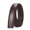 Guanpin Men's 3.1CM Two-Layer Leather Belt with Automatic Buckle