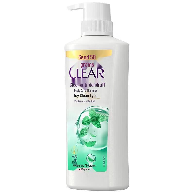 Clear Icy Menthol Anti-Dandruff Shampoo