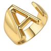 Adjustable Women's Fashion Rings, European & American Trend, 26 English Alphabet Designs