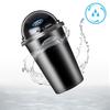 BAZQ7 Car Portable Trash Can Cute Storage Cup Dust-Proof Auto Accessories For Ford Mondeo Fiesta mk6 STRACING F150 Ranger Mustang Kuga