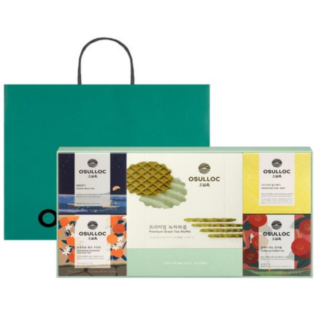 

[OSULLOC] Tea Moment Tea Set+Green Tea Waffles