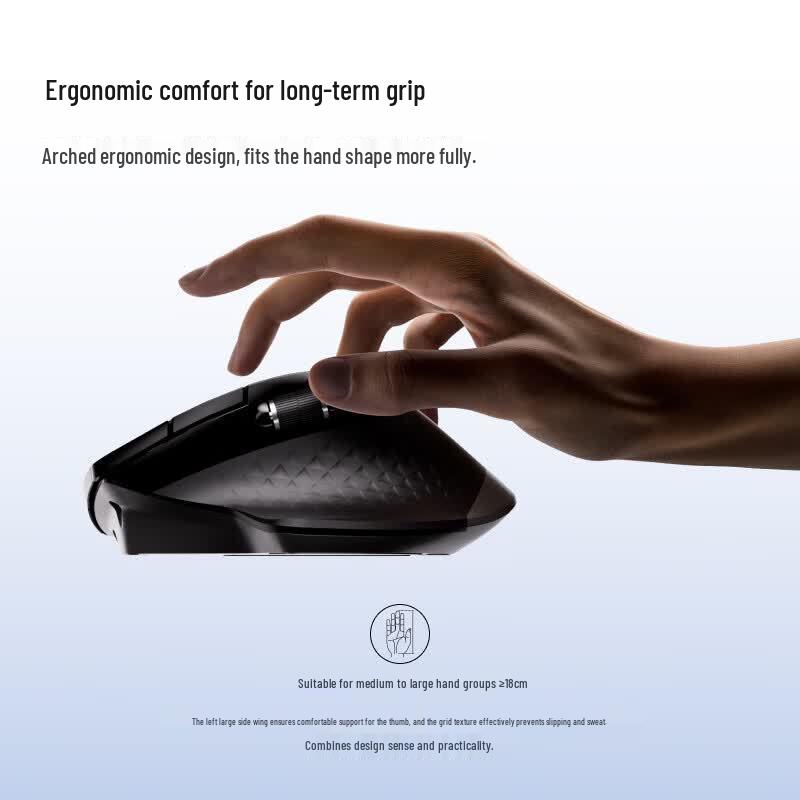 Rapoo MT750 Multi-Mode Ergonomic Office Mouse
