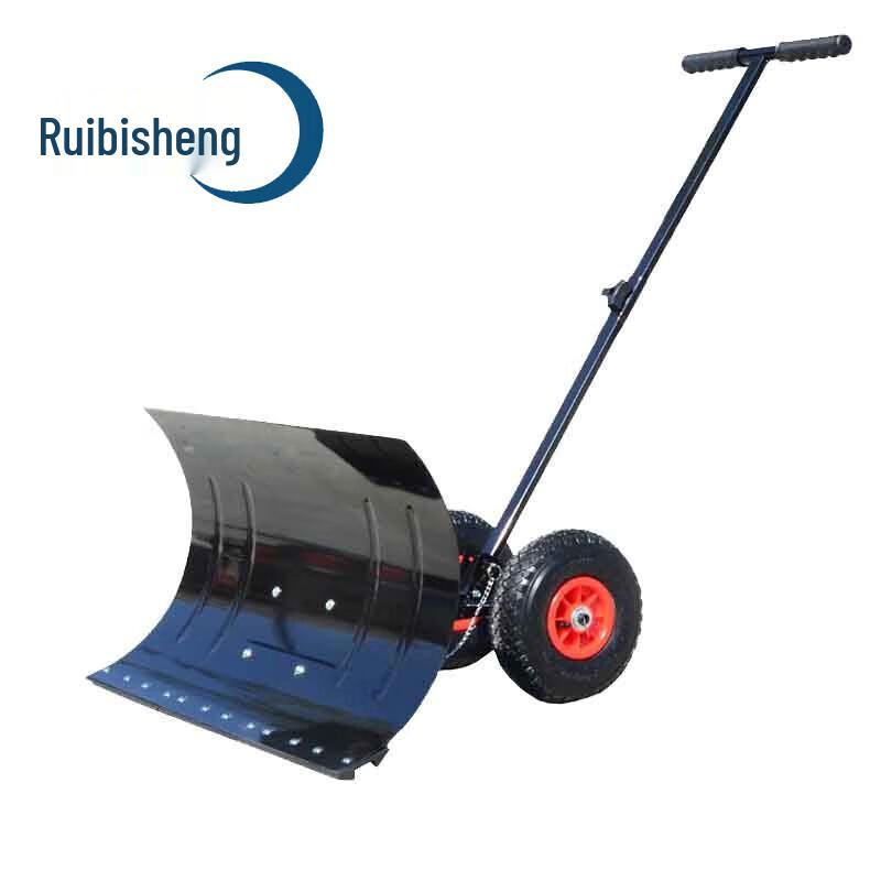 Wheeled Snow Pusher Shovel