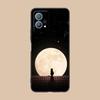 Luna Mond Katze Handyhülle für Huawei P60 P50 P40 P30 P20 P10 P9 P8 Pro Lite Plus Bunte Druckabdeckung Cover Smartphone