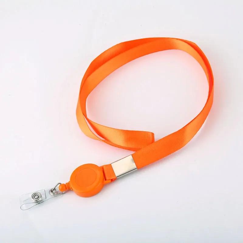 1pcs Work Badge Holder Card ID Holders Metal Business Credit Card Holder Clip Neck Strap Lanyard Aluminum Alloy Card Cover Case