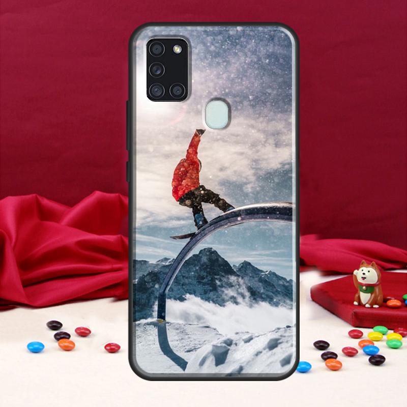 Sport Snowboarden Hülle Für Samsung Galaxy A34 A54 A14 A12 A52 A22 A32 A42 A72 A13 A33 A53 A50 A51 A71 Coque