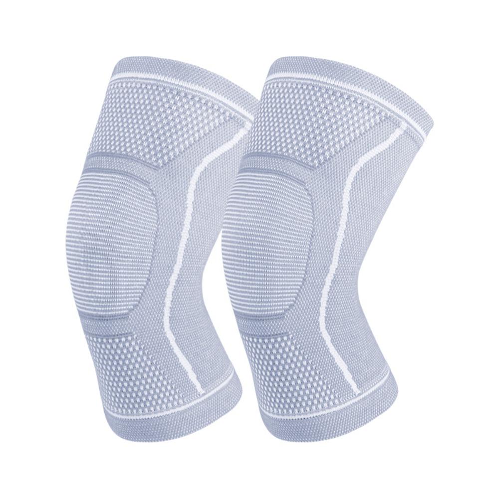

1Pair Adjustable Sports Knee Pads Breathable Knee Brace Stabilizer Kneepad Meniscus XXL серый