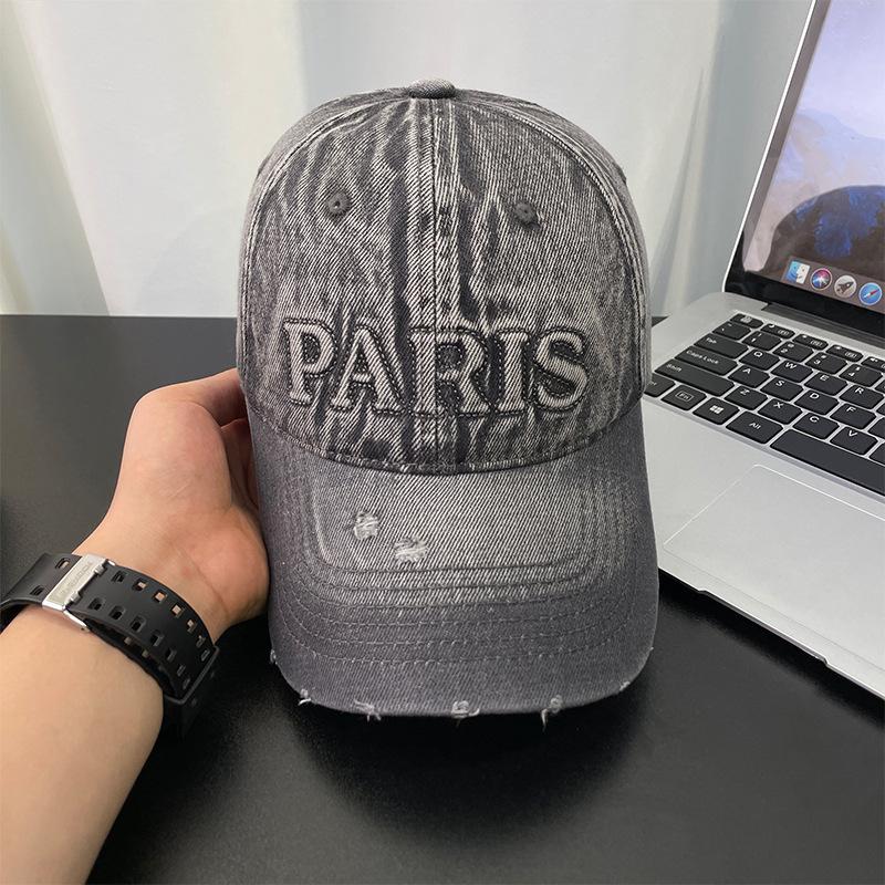 Riya Koreanischer Stil Unisex Große Baseballkappe - Herbst/Winter Entenschnabelmütze