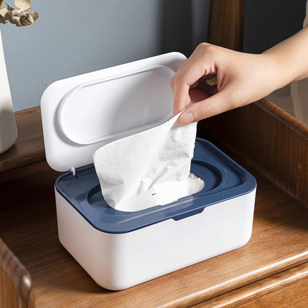 Wet Tissue Box Paper Dispenser Portable with Lid Dustproof Tissue Storage Box Baby Wet Tissue Organizer Car Napkin Organizer Hot