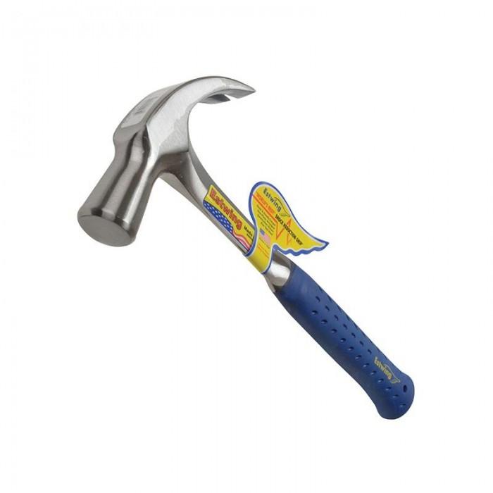 Estwing Curved Claw Hammer, Vinyl Grip