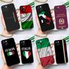 Italian Italy Flag Phone Case For iPhone 17 16 15 14 13 11 12 Pro Max Plus 12 13 Mini 16e 17 Air Cover Coque