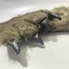 Cosplay Costume Werewolf Claw Gloves for Women Plush Beast Claw Gloves Halloween Party Anime Props RolePlay Hand Warmers