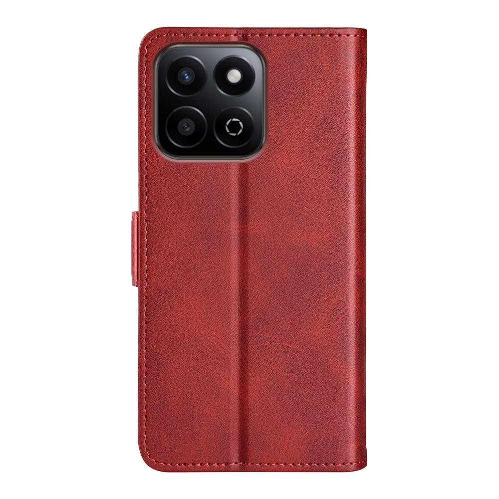 For Honor 200 Smart 5G/X7c 4G Stand Case Calf Texture Leather Wallet Phone Cover