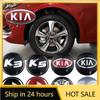 2026 Heißer Autoaufkleber 56MM Auto Radnabenkappen Aufkleber für KIA Stinger K5 Soul Forte Sportage Niro Venga Rio Optima Stonic C