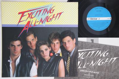 LP Record VARIOUS - Exciting All Night VIL6166 VICTOR 1984 Japan Pop Used