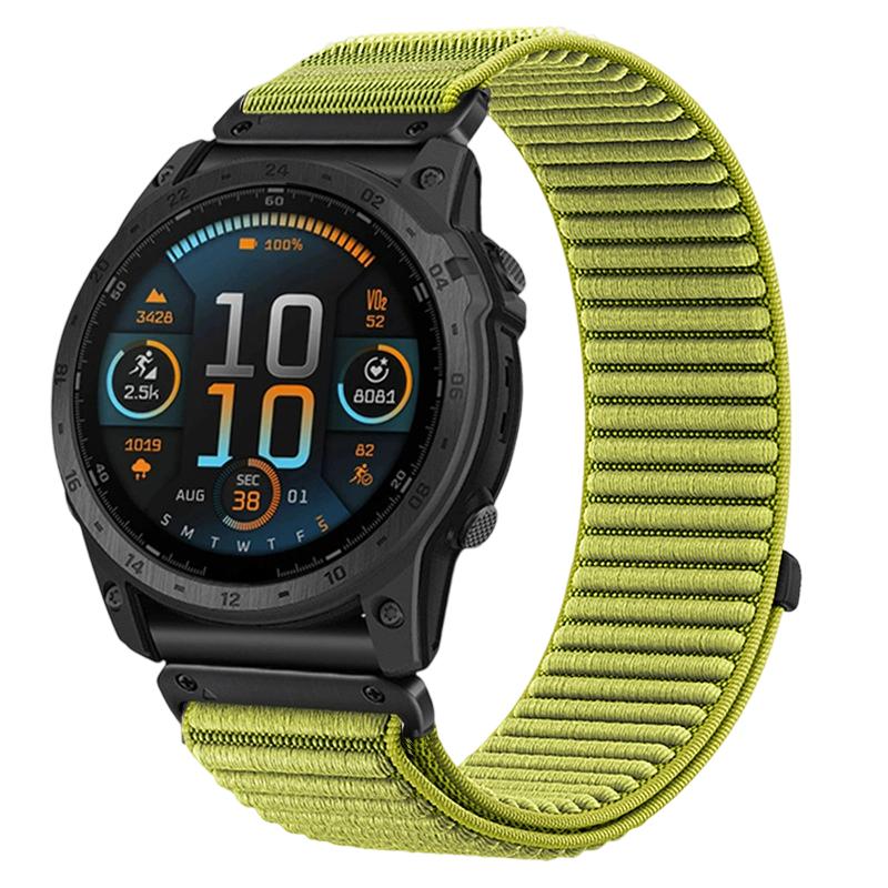 Cinturino in Nylon a Ciclo 20 22 26mm per Garmin Fenix 8 Enduro 3 2 Fenix E Cinturino Quick Fit Accessorio per Orologio Garmin Fenix 7X/6X/5X
