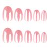 Applicazione Facile Unghie Finte Monocolore Rivestite Non Richiedono Colla Fa Risparmiare Tempo per Manicure Veloci Applicazione Facile