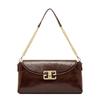 Spring and Summer First Layer Oil Wax Leather Fashion Light Luxury Classic Mother Bag Single Shoulder Oblique Span Leather Women Bag