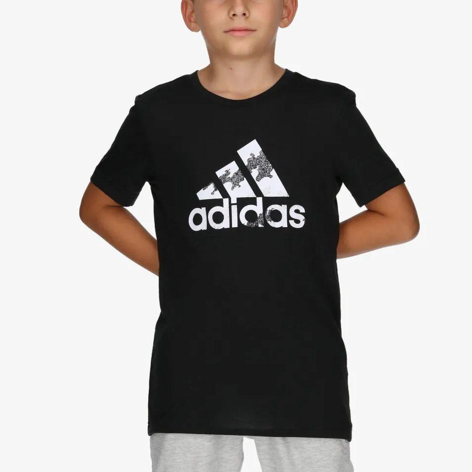 Adidas Grade School T Shirts Crew Neck Moderate GE0534
