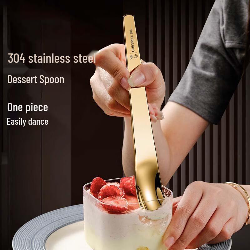 Minai 304 Stainless Steel Dessert & Coffee Spoons (10-Pack)