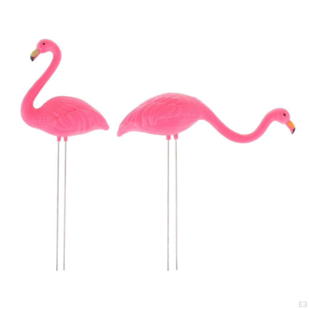 Elegant Flamingo Garden Sculpture for Outdoor Decor
