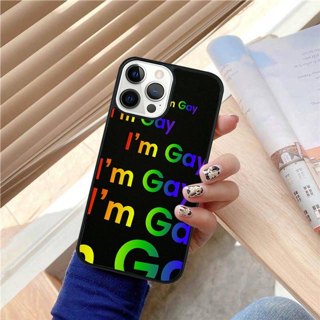 Lesbian LGBT Rainbow Pride Coque Shell For iPhone 17 Air 15 16 14 13 12 Pro Max 11 Pro Max Plus Phone Case Cover