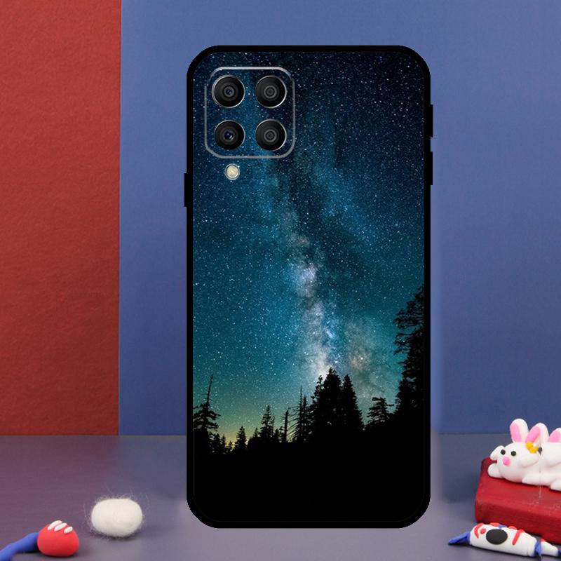 Star Space Moon Night For Samsung Galaxy M33 M13 M23 M53 M15 M55 M31 M51 M14 M34 M54 M20 M30s M32 M52 Phone Case