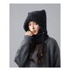 Korean Cute Ear Design Winter Warm Neck Scarf For Women