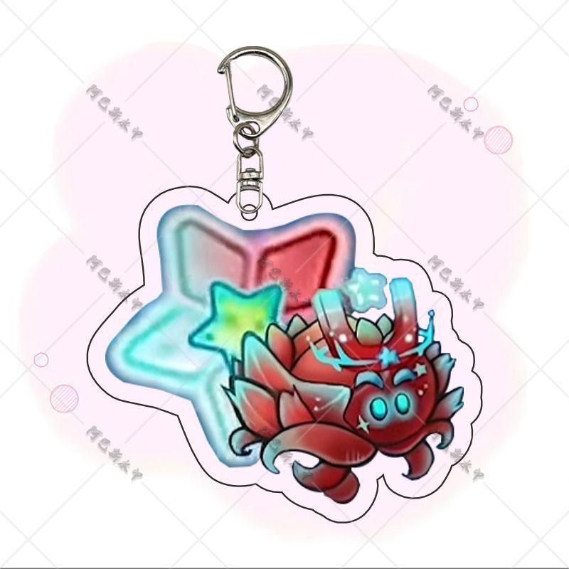 Plants Vs. Zombies Fusion Fan Acrylic Keychain - Game-Themed Backpack Pendant & Jewelry Gift