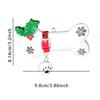 Decorative Christmas Tree Hanging Pendant Dog Bone Shape Dog Bone Car Pendant  New Year